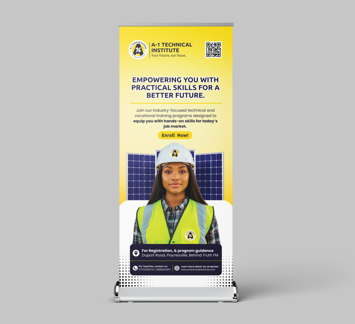 A1 Pull-up Banner